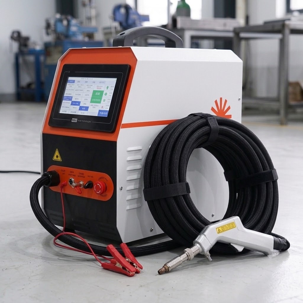 Máquina de Solda Laser Portátil 150A — Vista Principal